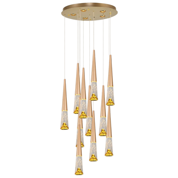 Люстра Ozcan 2816-11A 60 Вт / 11 цоколей - LED photo 1 Люстра Ozcan 2816-11A 60 Вт / 11 цоколей - LED photo 1