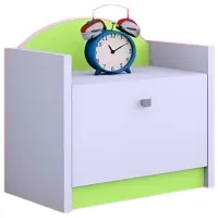 Noptiere Happy Babies SZN02 44 x 40 x 34 / PAL / Light Pear