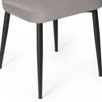 Scaun de bucătărie Fabrik Home VAREL Velvet/ Gray Black photo 4