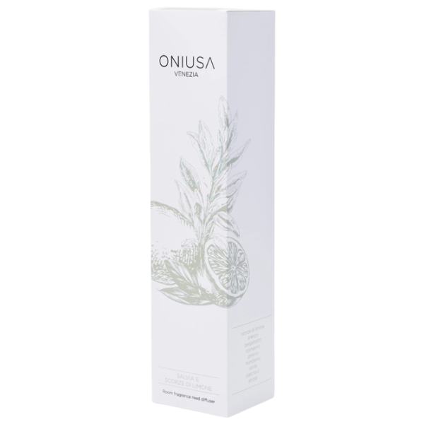 Освежитель воздуха для дома Oniusa Venzia Botanica Шалфей и цедра лимона / 0.3л photo 2