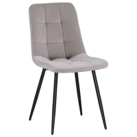 Scaun de bucătărie Fabrik Home Ted Catifea/ Beige Black photo 2