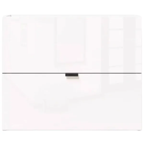 Noptiere Fabrik Home Hardy 45 x 55 x 34.5 / PAL Laminat / White photo 1