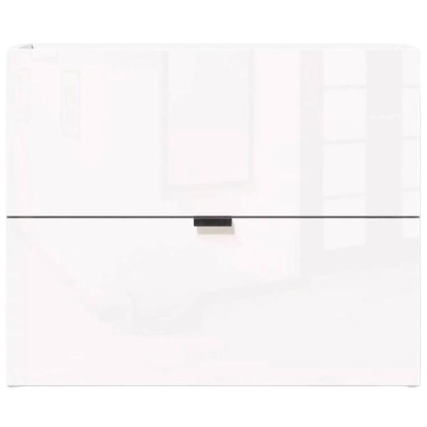 Noptiere Fabrik Home Hardy 45 x 55 x 34.5 / PAL Laminat / White photo 1