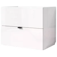 Тумбочки Fabrik Home Hardy 45 x 55 x 34.5см / Ламинированное ДСП / White photo 2