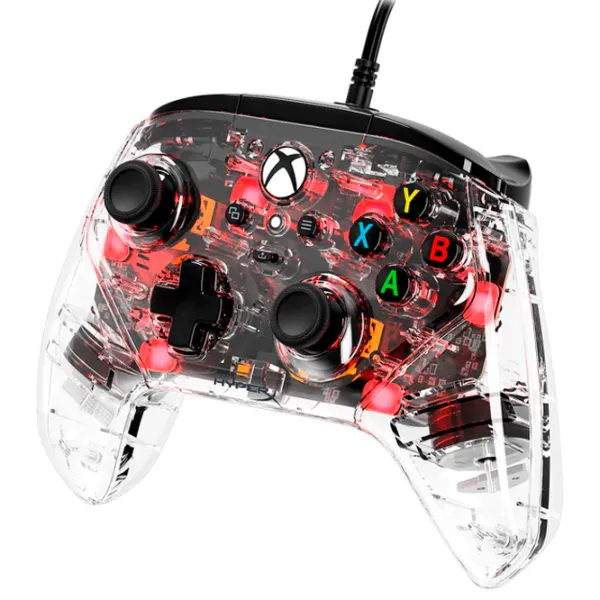 Геймпад HyperX Clutch Gladiate Проводная / 13 buttons / Прозрачный photo 2