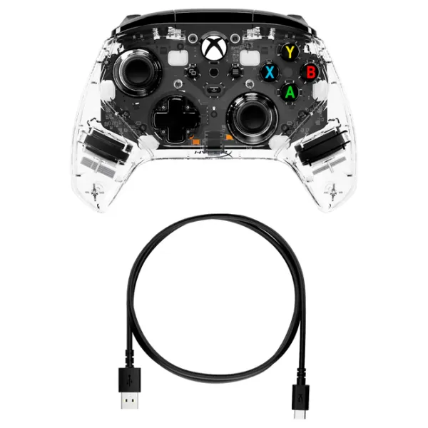Геймпад HyperX Clutch Gladiate Проводная / 13 buttons / Прозрачный photo 4