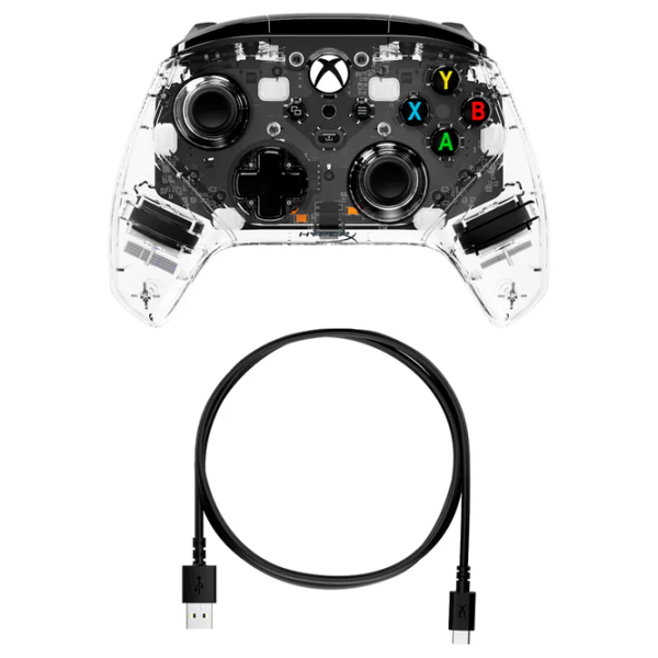 Геймпад HyperX Clutch Gladiate Проводная / 13 buttons / Прозрачный photo 4
