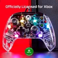 Gamepad HyperX Clutch Gladiate Cu fir / 13 buttons / Transparent photo 6