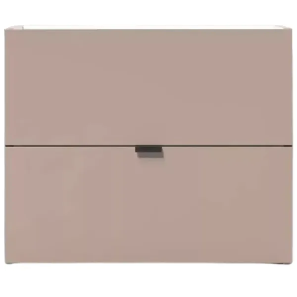 Noptiere Fabrik Home Hardy 45 x 55 x 34.5 / PAL Laminat / Beige photo 1