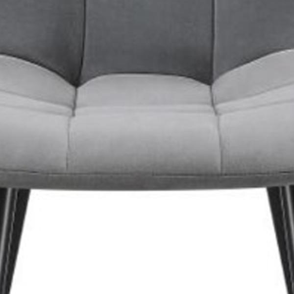 Scaun de bucătărie Fabrik Home Ted Catifea/ Light Gray Black photo 5