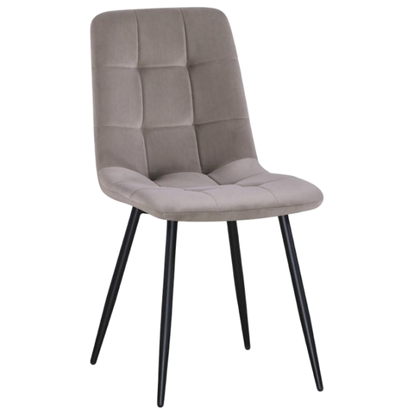 Кухонный стул Fabrik Home Ted  Бархат/ Taupe Черный photo 1 Кухонный стул Fabrik Home Ted  Бархат/ Taupe Черный photo 1