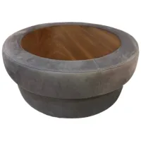 Măsuță de cafea Dizayno Home OS Round Flat 084184 Brown