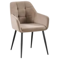 Кухонный стул Fabrik Home Ugo Велюр/ Taupe Черный photo 2