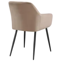 Кухонный стул Fabrik Home Ugo Велюр/ Taupe Черный photo 4