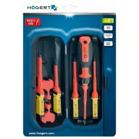 Set de șurubelnițe izolate Hoegert HT1S998 Cantitatea în set: 8 photo 4