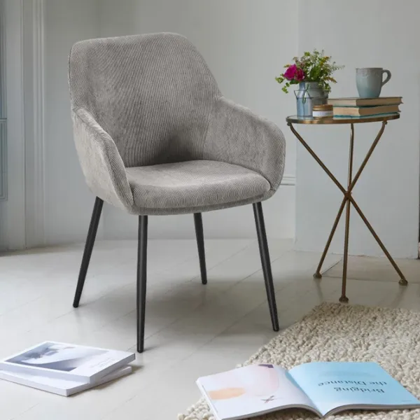 Кухонный стул DecoPrim Sam   Бархат/ Светло Серый Черный photo 4 Кухонный стул DecoPrim Sam   Бархат/ Светло Серый Черный photo 4