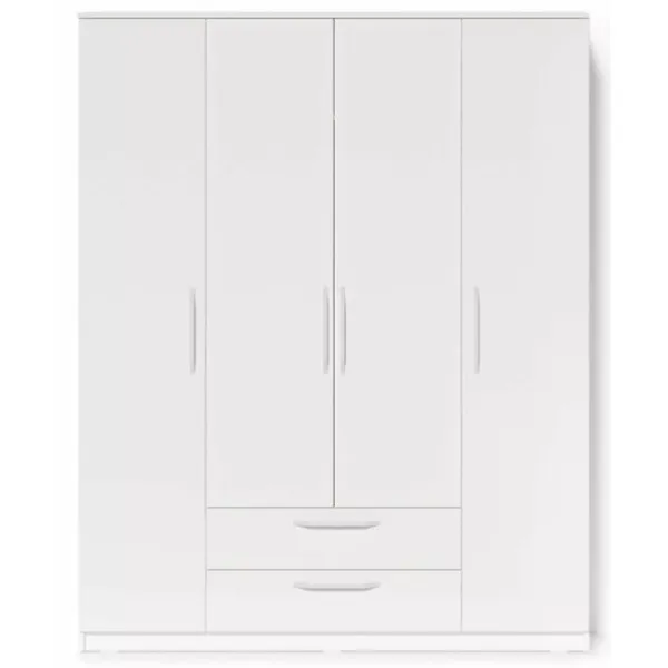 Dulap Fabrik Home Linia №1 160 x 50 x 200 / PAL / Frasin alb photo 2