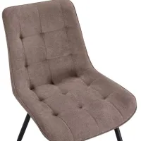 Scaun de bucătărie Fabrik Home EVO Stofă/ Light Brown Black photo 6