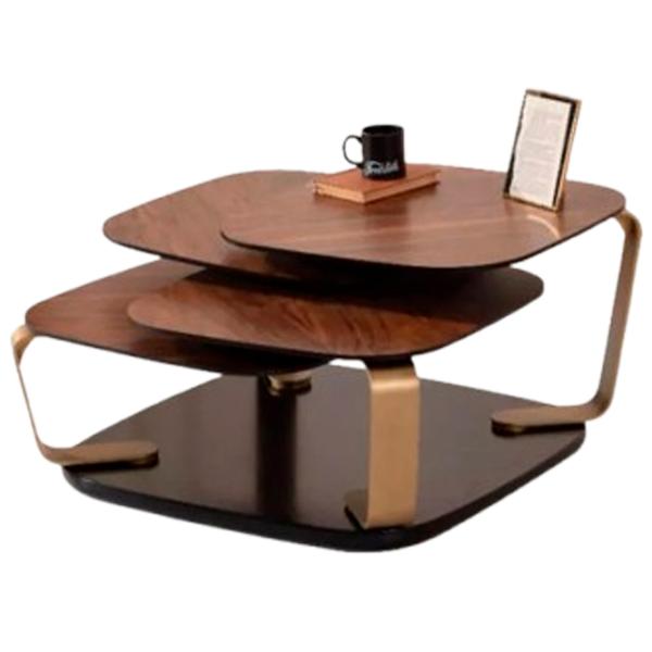 Măsuță de cafea Dizayno Home TB-Bentley 082948 Brown photo 1 Măsuță de cafea Dizayno Home TB-Bentley 082948 Brown photo 1