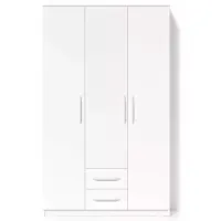 Dulap Fabrik Home Linia №1 120 x 50 x 200 / PAL / Frasin alb photo 2