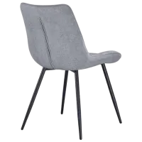 Scaun de bucătărie Fabrik Home EVO Stofă/ Light Gray Black photo 3