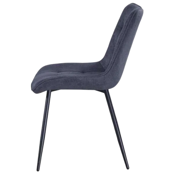 Кухонный стул Fabrik Home EVO Ткань/ Тёмно-серый Черный photo 4 Кухонный стул Fabrik Home EVO Ткань/ Тёмно-серый Черный photo 4