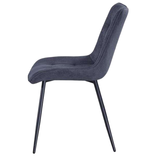 Кухонный стул Fabrik Home EVO Ткань/ Тёмно-серый Черный photo 4 Кухонный стул Fabrik Home EVO Ткань/ Тёмно-серый Черный photo 4