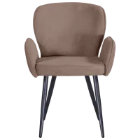 Scaun de bucătărie Fabrik Home Rio Velur/ Light Brown Black