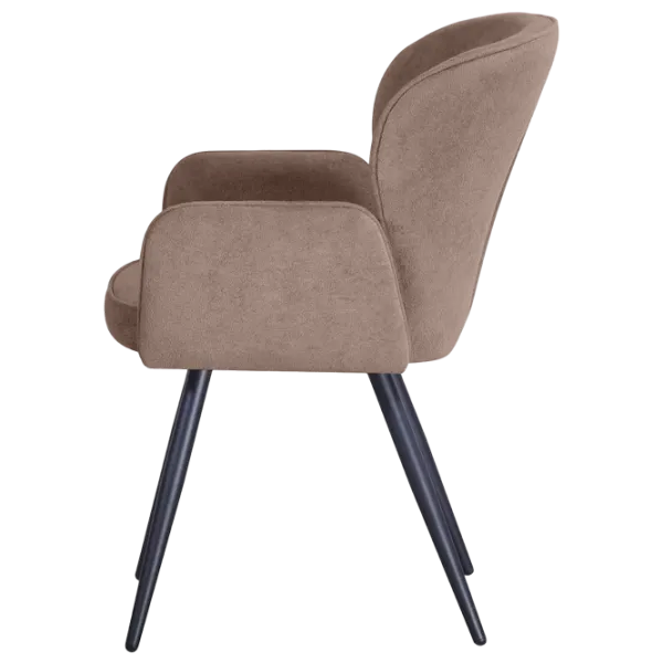 Scaun de bucătărie Fabrik Home Rio Velur/ Light Brown Black photo 2