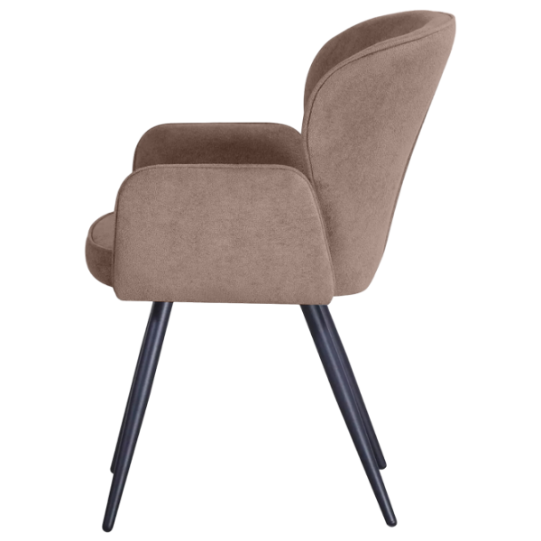 Scaun de bucătărie Fabrik Home Rio Velur/ Light Brown Black photo 2