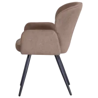 Scaun de bucătărie Fabrik Home Rio Velur/ Light Brown Black photo 2