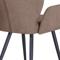 Scaun de bucătărie Fabrik Home Rio Velur/ Light Brown Black photo 5
