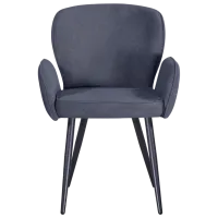 Scaun de bucătărie Fabrik Home Rio Velur/ Dark Gray Black