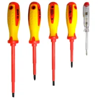 Набор изолированных отверток S&R 250681305 Количество в наборе: 5