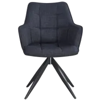 Scaun de bucătărie Fabrik Home Rex Țesătură/ Graphite Black