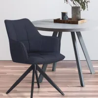 Кухонный стул Fabrik Home Rex Текстиль/ Графит Черный photo 6