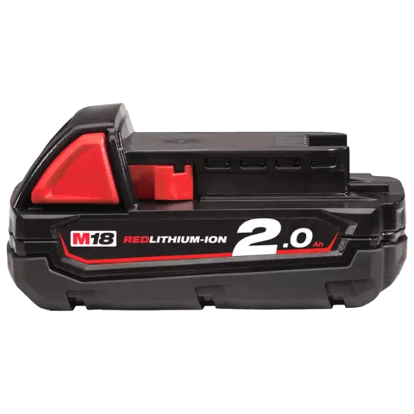 Acumulator pentru instrumente Milwaukee M18B2 Li-Ion / 2 Ah / 18 V photo 2 Acumulator pentru instrumente Milwaukee M18B2 Li-Ion / 2 Ah / 18 V photo 2