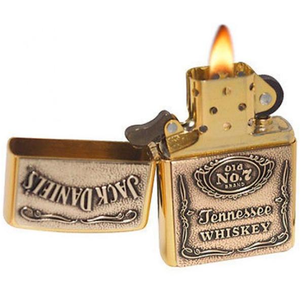Brichetă Zippo Jack Daniels Bronze / Alamă photo 1