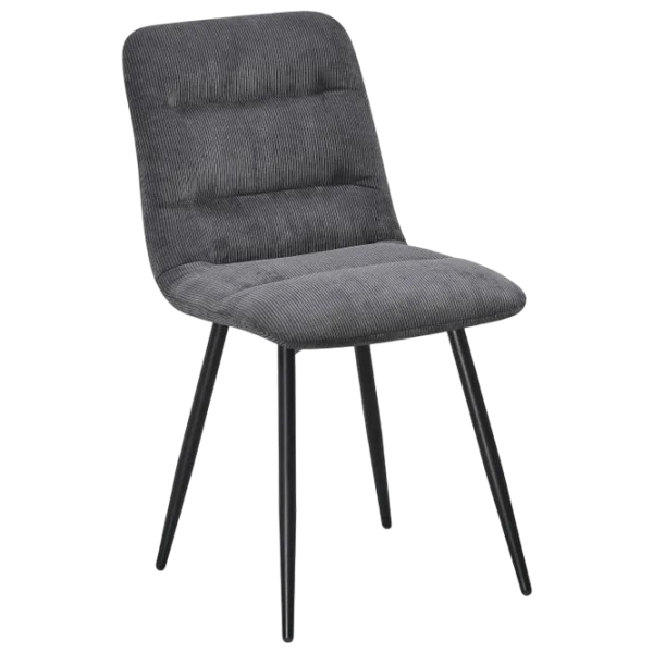 Scaun de bucătărie Fabrik Home BOS Țesătură/ Gray Black photo 2
