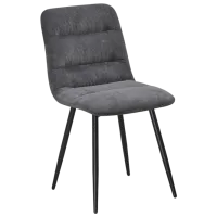 Scaun de bucătărie Fabrik Home BOS Țesătură/ Gray Black photo 2