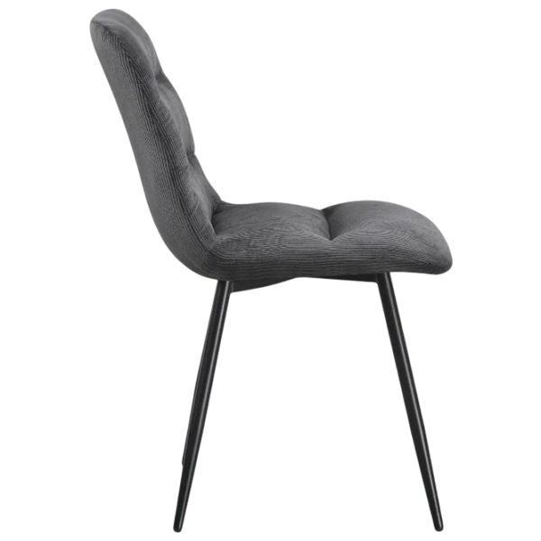 Scaun de bucătărie Fabrik Home BOS Țesătură/ Gray Black photo 3