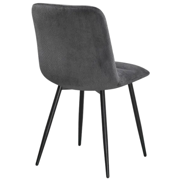 Scaun de bucătărie Fabrik Home BOS Țesătură/ Gray Black photo 4