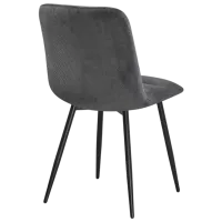 Scaun de bucătărie Fabrik Home BOS Țesătură/ Gray Black photo 4