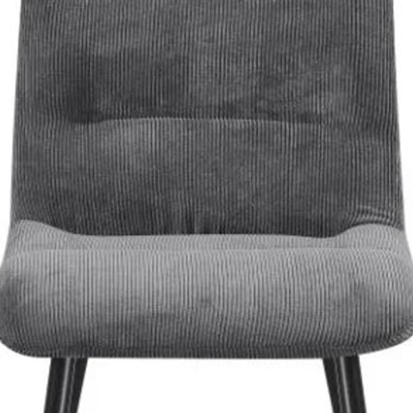 Scaun de bucătărie Fabrik Home BOS Țesătură/ Gray Black photo 5
