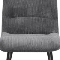 Scaun de bucătărie Fabrik Home BOS Țesătură/ Gray Black photo 5