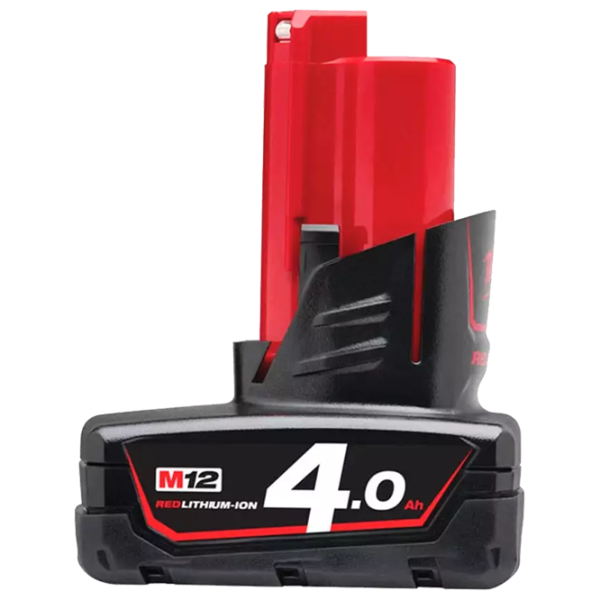 Acumulator pentru instrumente Milwaukee M12B4 Li-Ion / 4 Ah / 12 V photo 2 Acumulator pentru instrumente Milwaukee M12B4 Li-Ion / 4 Ah / 12 V photo 2