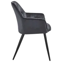 Scaun de bucătărie Fabrik Home BEL Velvet/ Gray Black photo 3