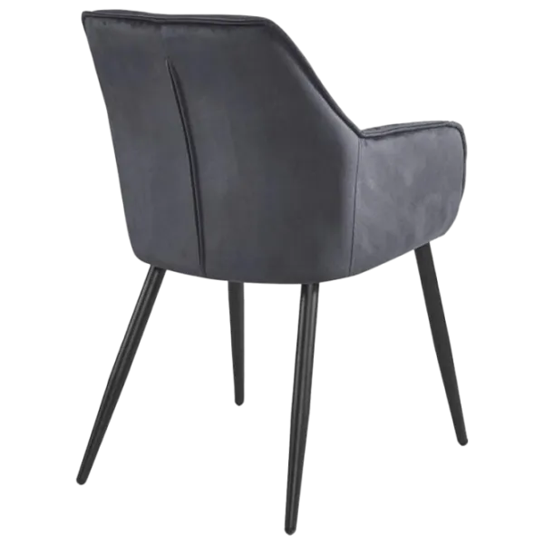 Scaun de bucătărie Fabrik Home BEL Velvet/ Gray Black photo 4 Scaun de bucătărie Fabrik Home BEL Velvet/ Gray Black photo 4