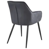 Scaun de bucătărie Fabrik Home BEL Velvet/ Gray Black photo 4