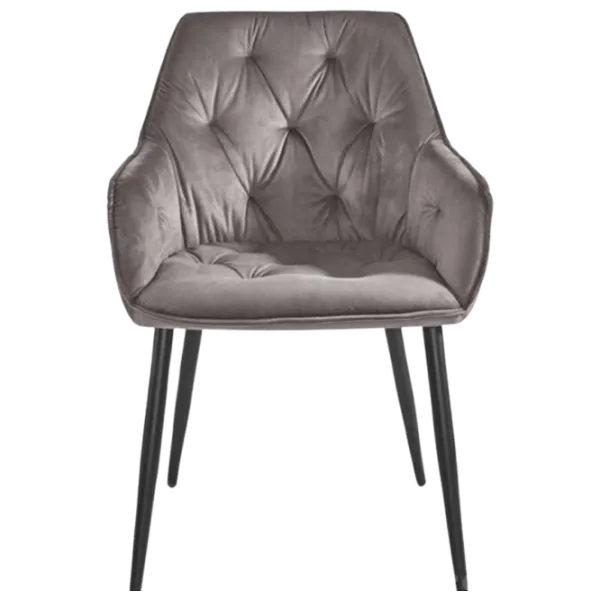 Кухонный стул Fabrik Home BEL Вельвет/ Taupe Черный photo 1 Кухонный стул Fabrik Home BEL Вельвет/ Taupe Черный photo 1